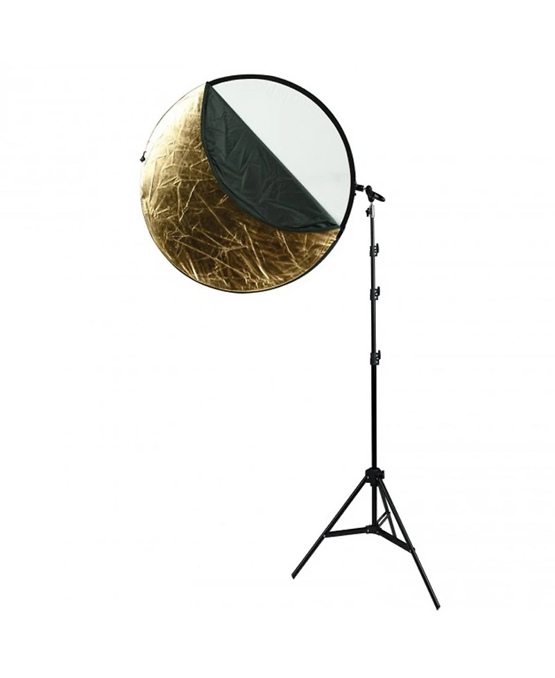 Westcott Photo Basics 40" 5-in-1 Collapsible Reflector Kit with Case, Reflector Holder Arm & Stand