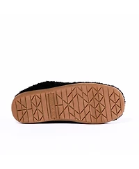 Minnetonka Women's Packaway Fabric Slipper Collabsible Heel
