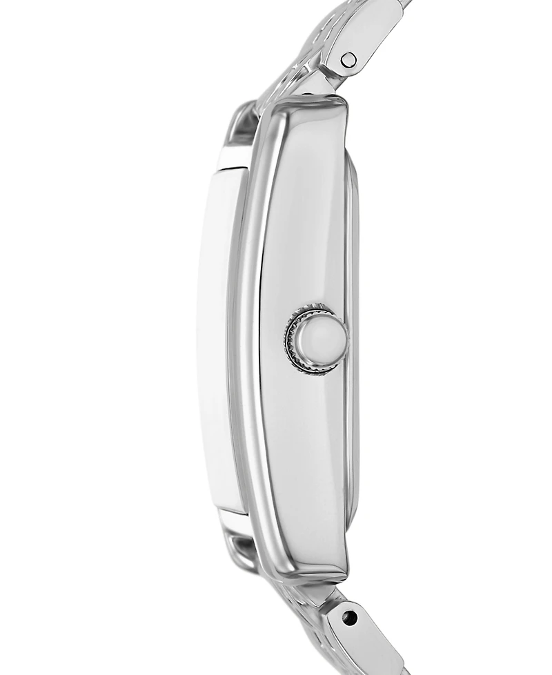 Folio Women's Quartz Three-Hand Silver Alloy Watch Set, 27mm
