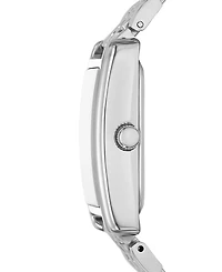 Folio Women's Quartz Three-Hand Silver Alloy Watch Set, 27mm