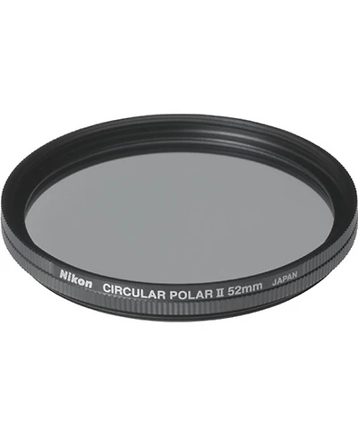 Nikon 52mm Circular Polarizer Ii Thin Ring Multi-Coated Glass Filter
