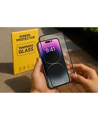 3p Experts Iphone 13 Pro Max 9D Curved Tempered Glass Screen Protector (Hd)