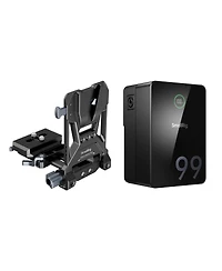 SmallRig VB99 Pro Mini Rechargeable V-Mount Battery with Foldable Battery Plate