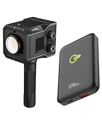 SmallRig Rc 60C 60W Rgbcw Cob Led Video Light with Wireless Portable Power Bank