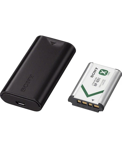 Sony Acc-trdcx Travel Dc Charger Kit, with Sony Np-BX1 Battery and Charger