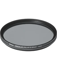 Nikon 62mm Filter Set, 62mm Nc Neutral Clear Filter and 62mm Circular Polarizer Ii Thin Ring Multi-Coated Filter