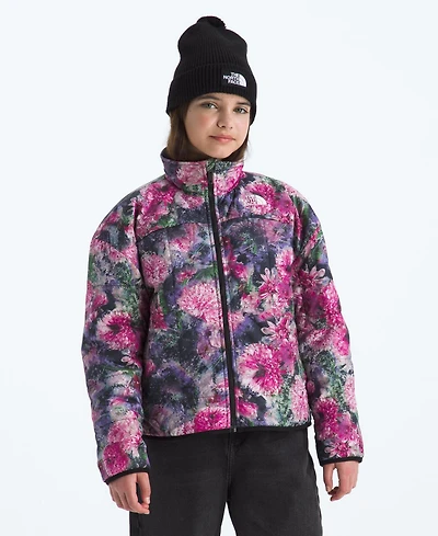 The North Face Girls 6-16 Printed Reversible Shasta Short Parka Jacket