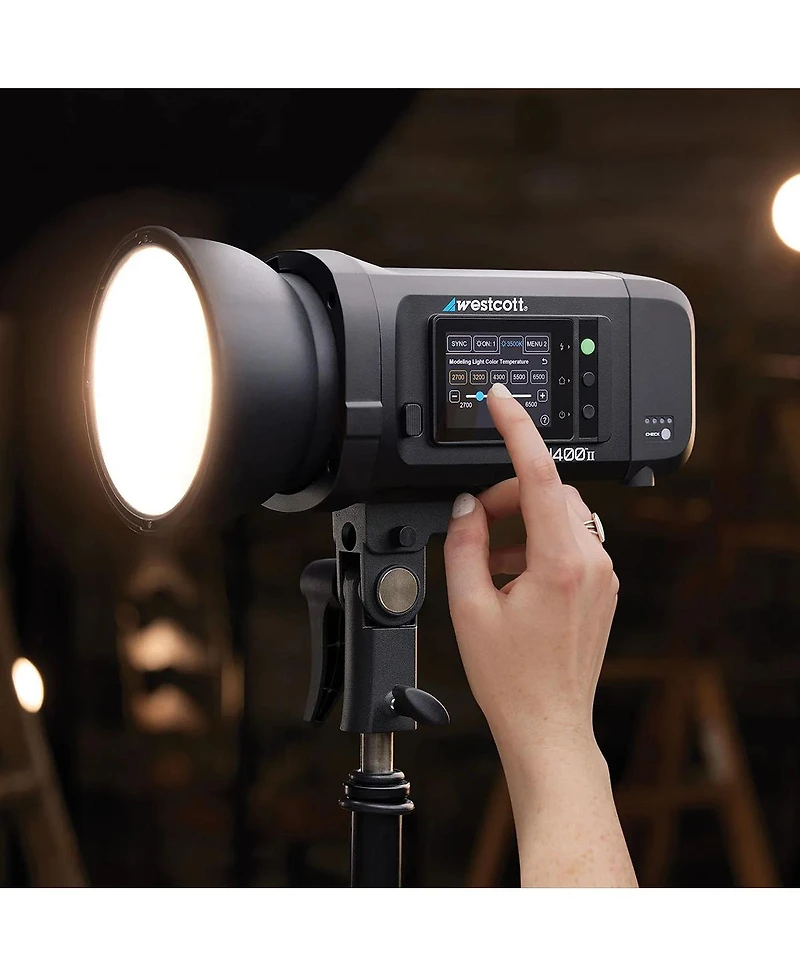 Westcott FJ400 Ii 400W Strobe 2-Light Location Hard Case Kit with Fj-X3 S Wireless Trigger for Sony Cameras
