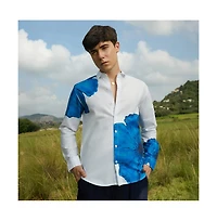 Campus Sutra Men's Primrose Flora Shirt