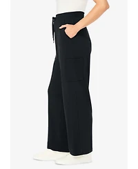 Woman Within Plus Knit Cargo Pant