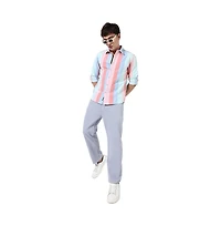 Campus Sutra Men's Multicolour Roman Striped Shirt