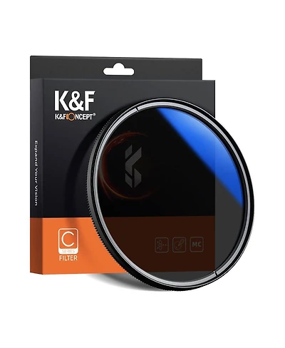 K&F Concept 72mm Classic Slim Blue Multicoated Circular Polarizer Filter