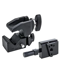 Kupo Super Convi Clamp with V-Lock Set, Black