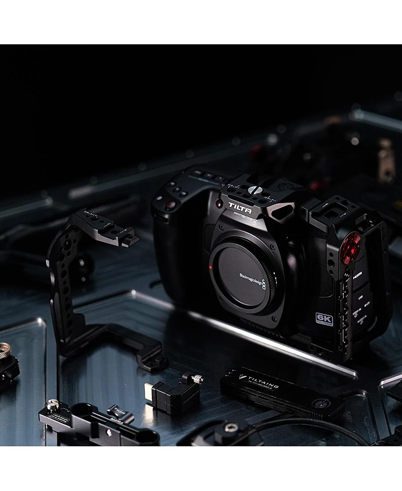 Tilta Full Camera Cage Basic Kit for Bmcc 6K, Black