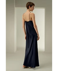 Lilysilk Women's U-Neck Minimalist Slip Dress