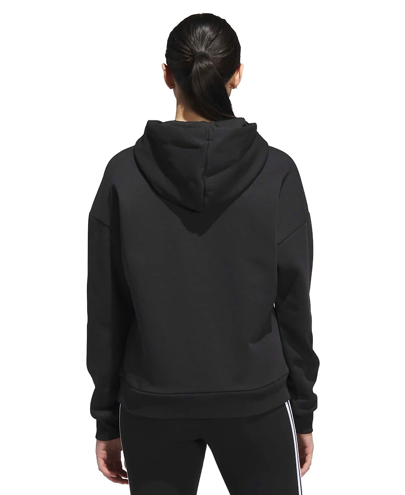 adidas Women's Ribbon Graphic Long Sleeve Hoodie
