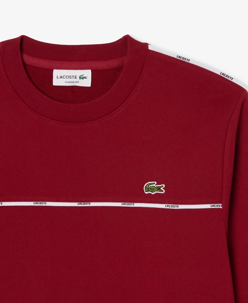 Lacoste Men's Logo Trim Long Sleeve Sweatshirt