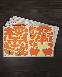 Pokemon Charmander 3D Model Kit Kanto Starter Collection, 241 Pieces