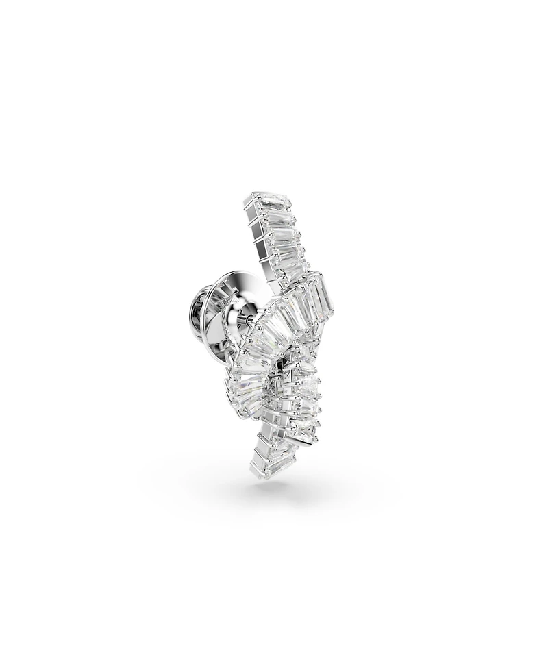 Swarovski Matrix Rhodium Plated Tack Pin