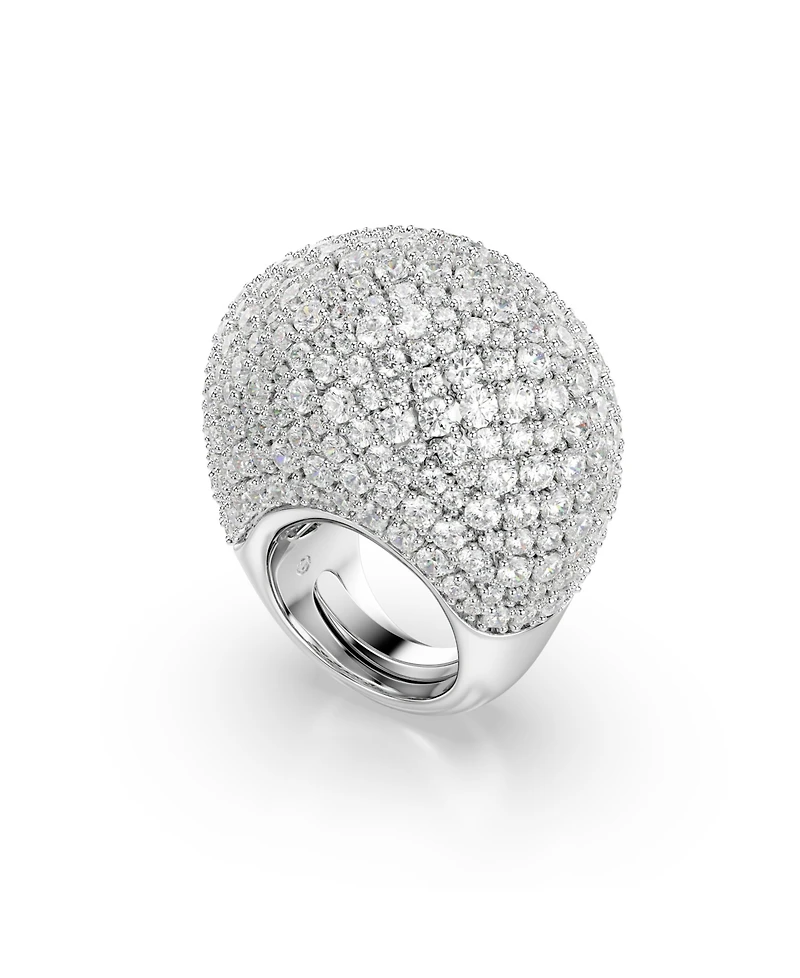 Swarovski Sublima Cocktail White Rhodium Plated Ring
