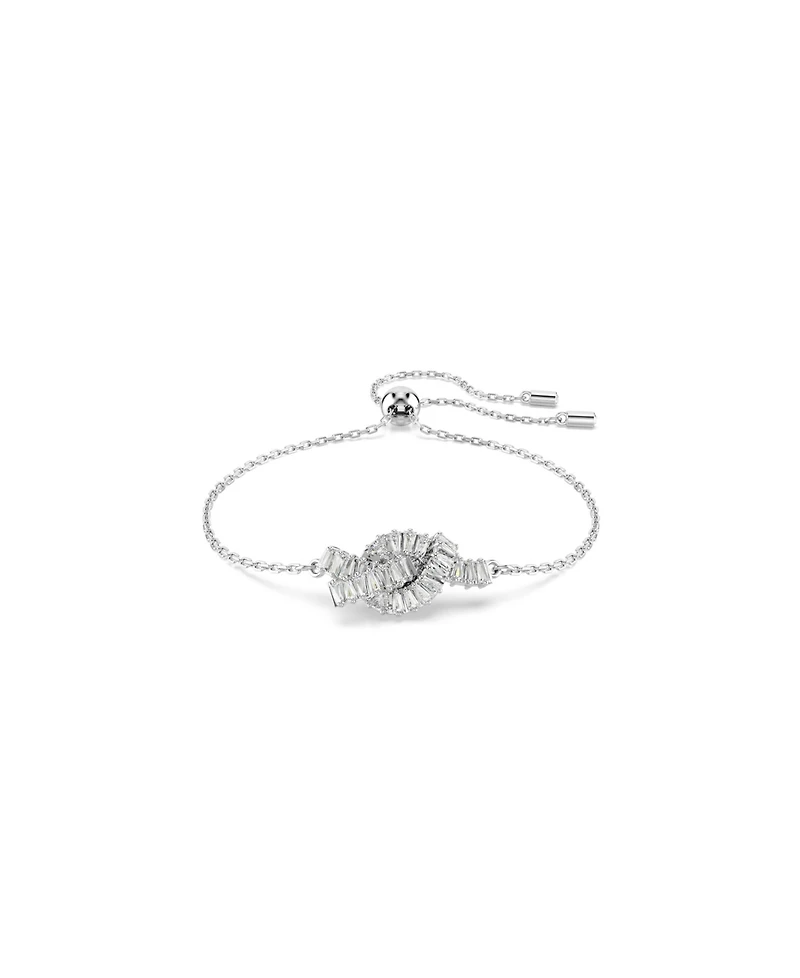 Swaroski Matrix Rhodium Plated Bracelet