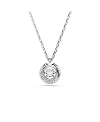 Swarovski Dextera Rhodium Plated Pendant Necklace