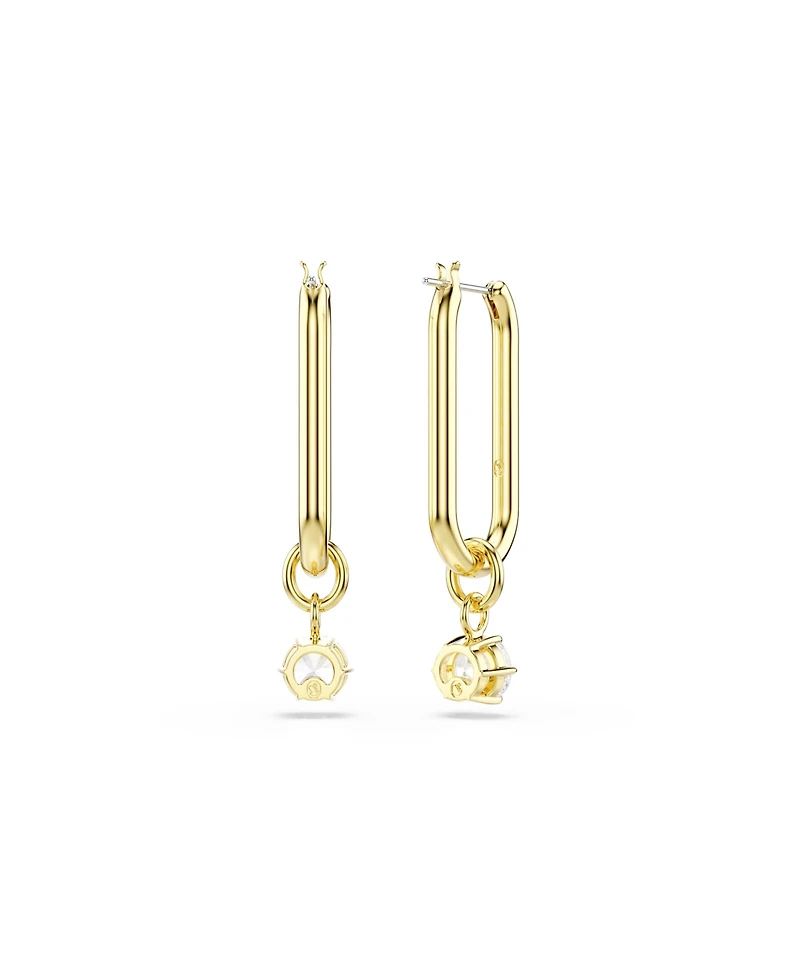 Swarovski Constella Gold-Tone Plated Drop Earrings