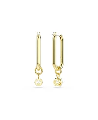 Swarovski Constella Gold-Tone Plated Drop Earrings