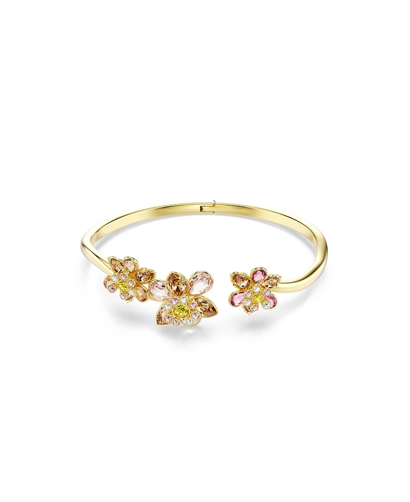 Swaroski Idyllia Gold-Tone Plated Bangle