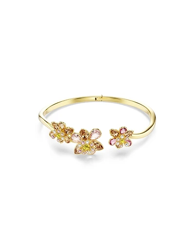 Swaroski Idyllia Gold-Tone Plated Bangle