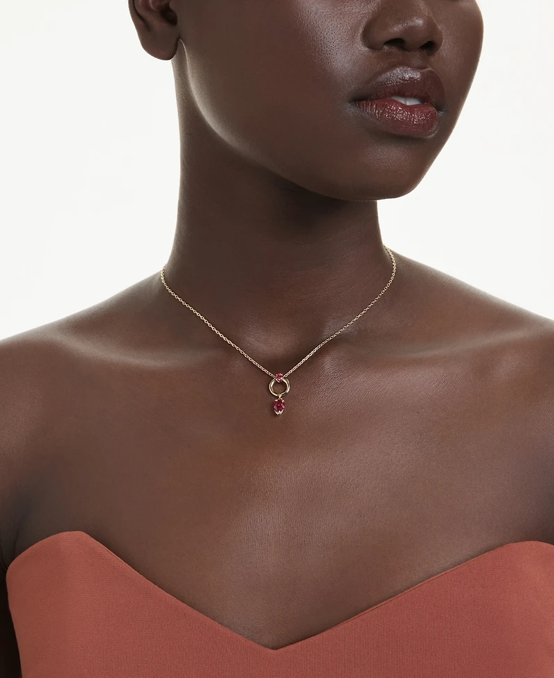 Swarovski Mesmera Gold-Tone Plated Pendant Necklace