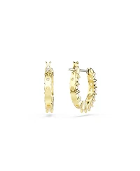 Swarovski Matrix Vittore Gold-Tone Plated Hoop Earrings