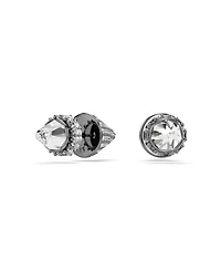 Swarovski Sublima Ruthenium Plated Stud Earrings