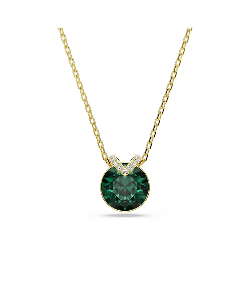 Swarovski Bella Gold-Tone Plated V Pendant Necklace