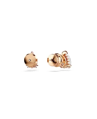 Swarovski Stilla Rose Gold-Tone Plated Stud Earrings