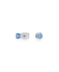 Swarovski Stilla Attract Rhodium Plated Stud Earrings