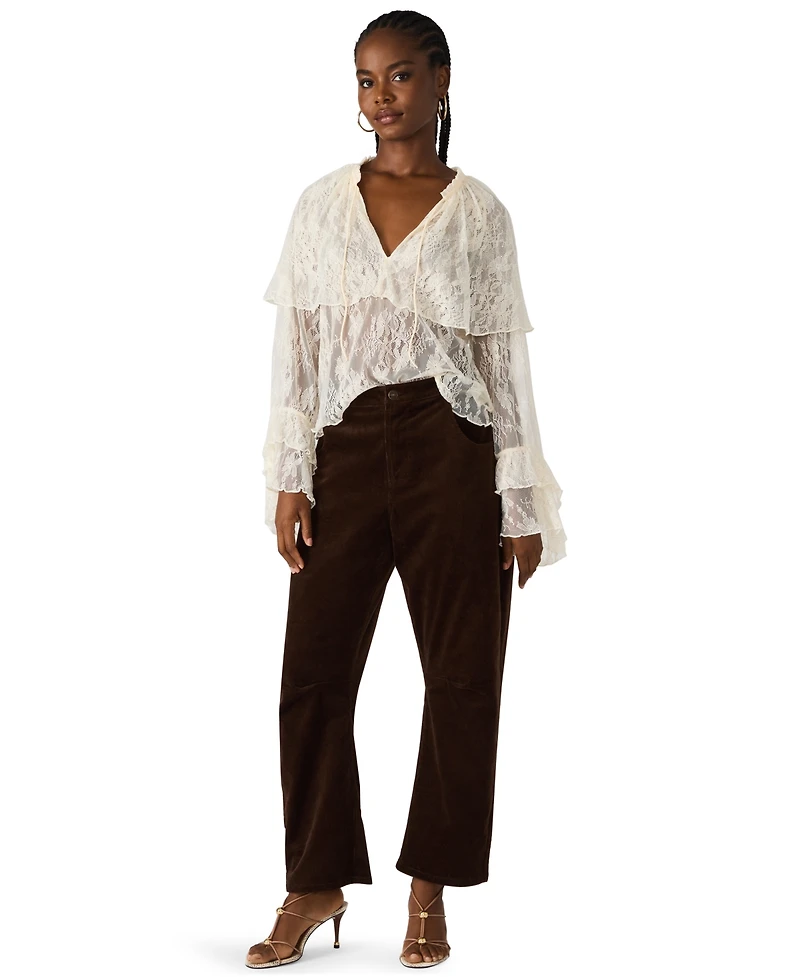 Steve Madden Women's Hart Utility Barrel Pants