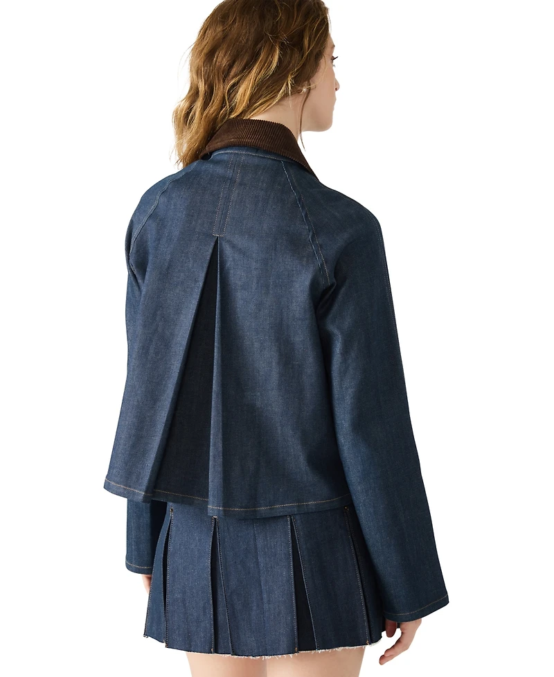 Steve Madden Women's Justina Collared Jacket