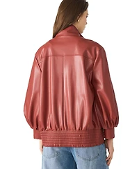 Steve Madden Women's High Collared Bomber Jacket
