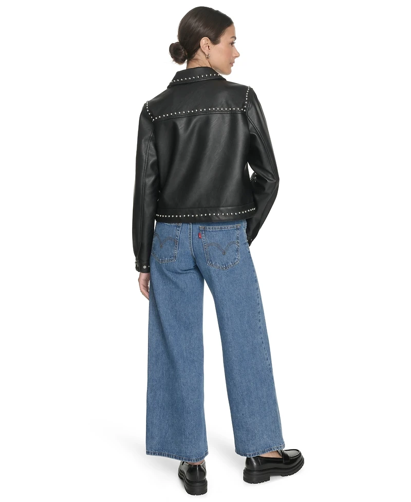 Levi's Women's Studded Zipper Jacket