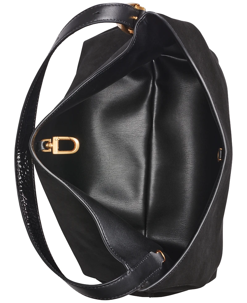 Donna Karan New York Women's Clasp Medium Bucket Bag