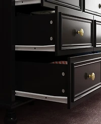 Homsee 12-Drawer Modern European Style Chest,Makeup Table,Dresser Cabinet