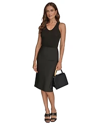 Donna Karan New York Women's Tulle Small Satchel Bag