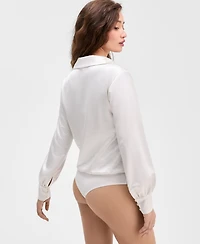 Guess Women's Leah Satin Bodysuit