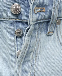 Mango Women's Frayed Hem Denim Shorts