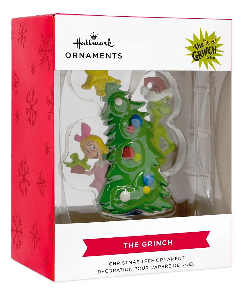 Hallmark Christmas Ornament Dr. Seuss's How the Grinch Stole Christmas Grinch with Cindy Lou Who