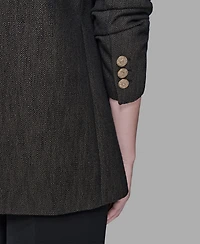 Karl Lagerfeld Paris Women's Long Sleeves Blazer