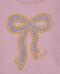 Levi's Girls Meet and Greet Ribbed Crewneck Long Sleeve T-Shirt