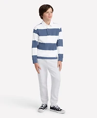 abercrombie kids Boys 4-20 Long Sleeve Rugby Polo Shirt