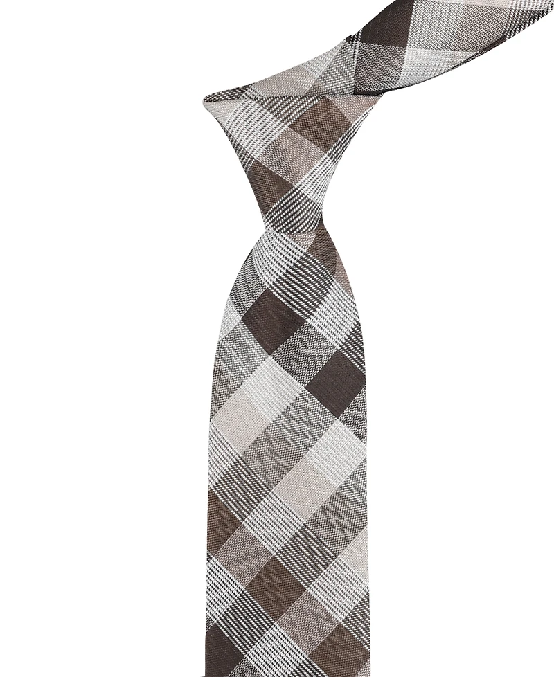 Calvin Klein Men's Maddox Grid Tie